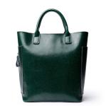 Cowhide Bucket Bags Women Genuine Cow Leather Tote Bag