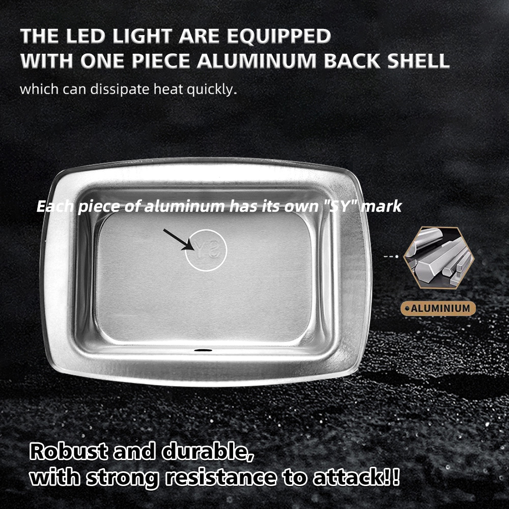 IP67 Yellow White High Beam White Low Beam DRL Motorcycle LED Headlight Semi-assembly