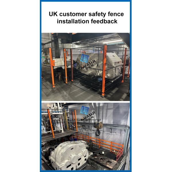 Designed for Quick Assembly and Worker Robot Safety Fence Protection Around Robotic Equipment