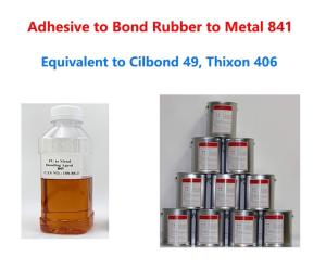Wholesale Adhesive to Bond Rubber to Metal 841 Equivalent to Cilbond 49, Thixon 406 from china suppliers