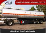 4 Inch Oil Outlet Diesel Fuel Tanker Semi Trailer With 5 Compartments