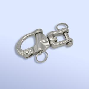 Wholesale stainless steel swivel jaw snap shackles ,stainless steel rigging hardware ,stainless steel snap shackles from china suppliers