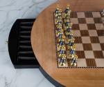 India Zinc Alloy Folding Magnetic Decorative Chess Board