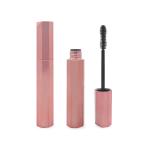 Octagonal Pink Empty Plastic Mascara Tube Silk Print 15g
