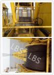 Overhead Transmission Hoisting Tower Crane Winch High Strength Steel