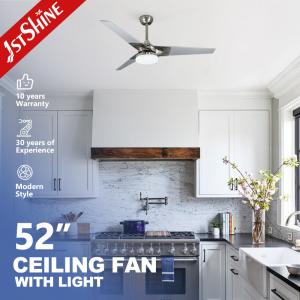 Wholesale Plywood Blade Modern LED Ceiling Fan 52 Inch AC Motor Home Using from china suppliers