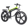 Buy cheap Folding Full Suspension Fat Tire Electric Bike 1000W 48V 26"*4.0 Snow Tire Disc from wholesalers