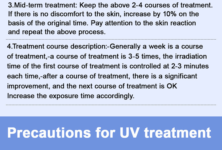 CE ISO LED 311nm Uv Phototherapy Lamp UVB Light Therapy For Psoriasis Vitiligo