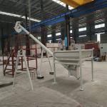 Carbon Steel Inclined Screw Feeder Professional For Grain Powder Conveying
