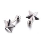 Jamaica hot sale body piercing jewelry star shaped earring for girls women gifts