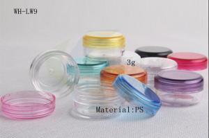 Wholesale 3ml 3g  eye shadow power jar wholesale acrylic plastic jar cosmetics  mini clear jar  cream jar from china suppliers