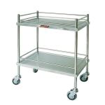 Morning Care Nursery Medical Instrument Trolley Waste Collecting with Stainless