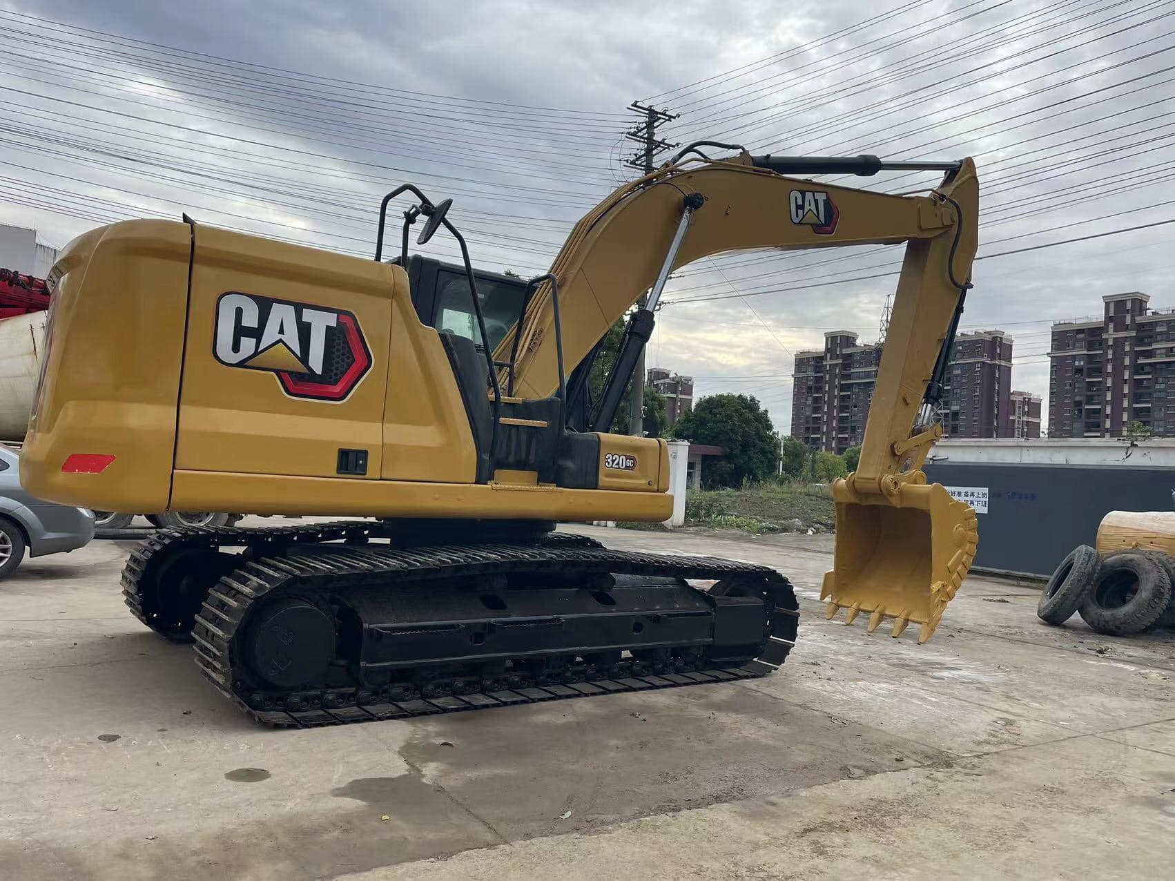 Original Used Caterpillar 320GC Hydraulic Excavator 20 Tonnage 1m³ Bucket Capacity