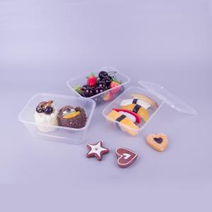 Wholesale Clear Hinged 1000ml Disposable Plastic Food Tray from china suppliers