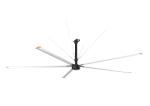 Magnesium Alloy Blades 24 Foot Industrial Ceiling Fan PMSM Fans For Car Showroom