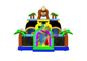 Wholesale Waterproof PVC Animal Cartoon Inflatable Play Park For Child Environmental from china suppliers