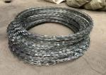 Galvanized Pvc Stainless Steel Concertina Razor Barbed Wire Fencing Wire