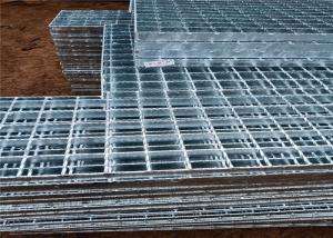 Wholesale Customized size hot dip galvanized industrial walkway steel grating from china suppliers
