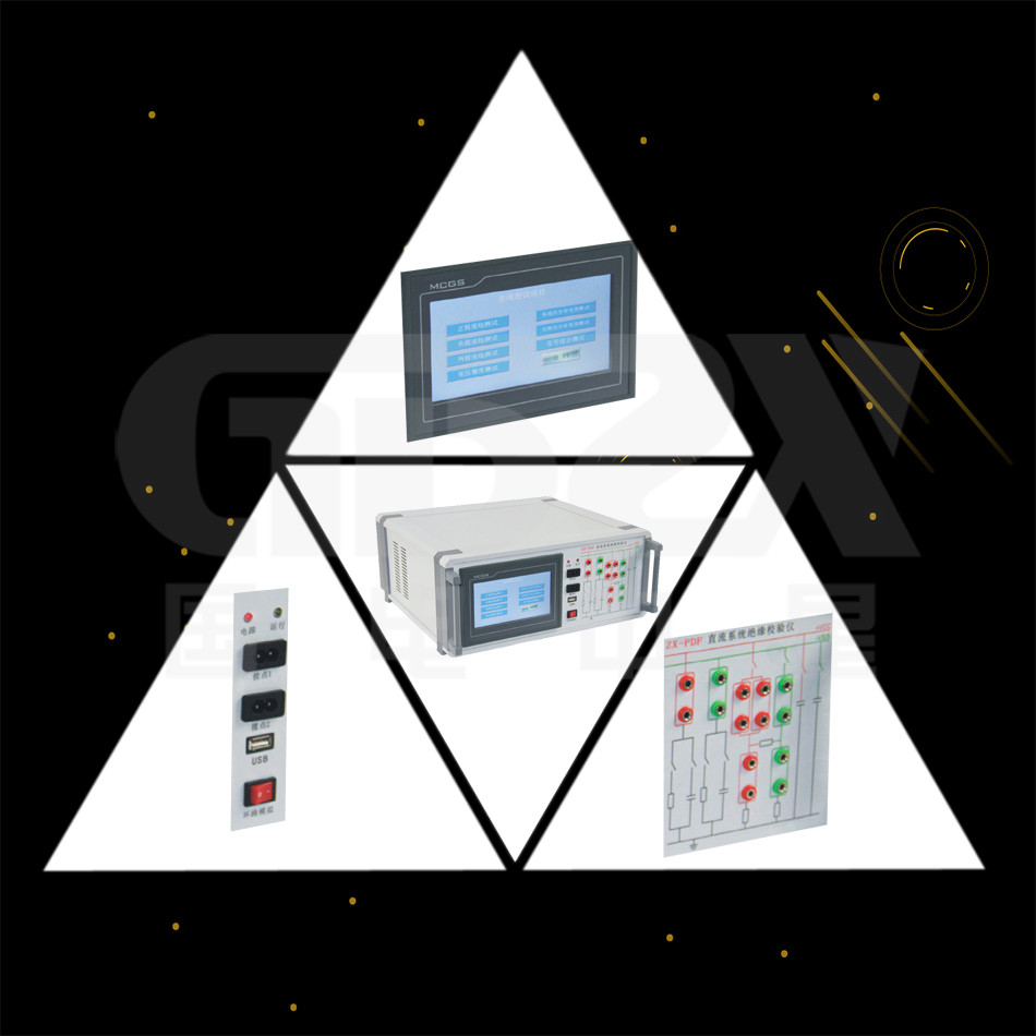 ZX-PDF Portable DC260V Ground Insulation Fault Detector With 5.6" TFT Display