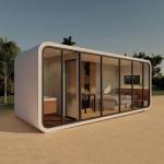 Apple House Cabin Prefab Container Eco-friendly Wood Fiber Board