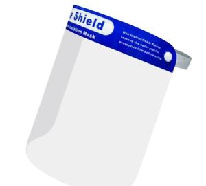 Wholesale Plastic PET Antibacterial Full Face Shield Anti - Fog Saliva Spray High Toughness from china suppliers