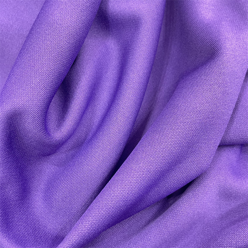 High quality waterproof 100% polyester elastic single-side knitted fabric