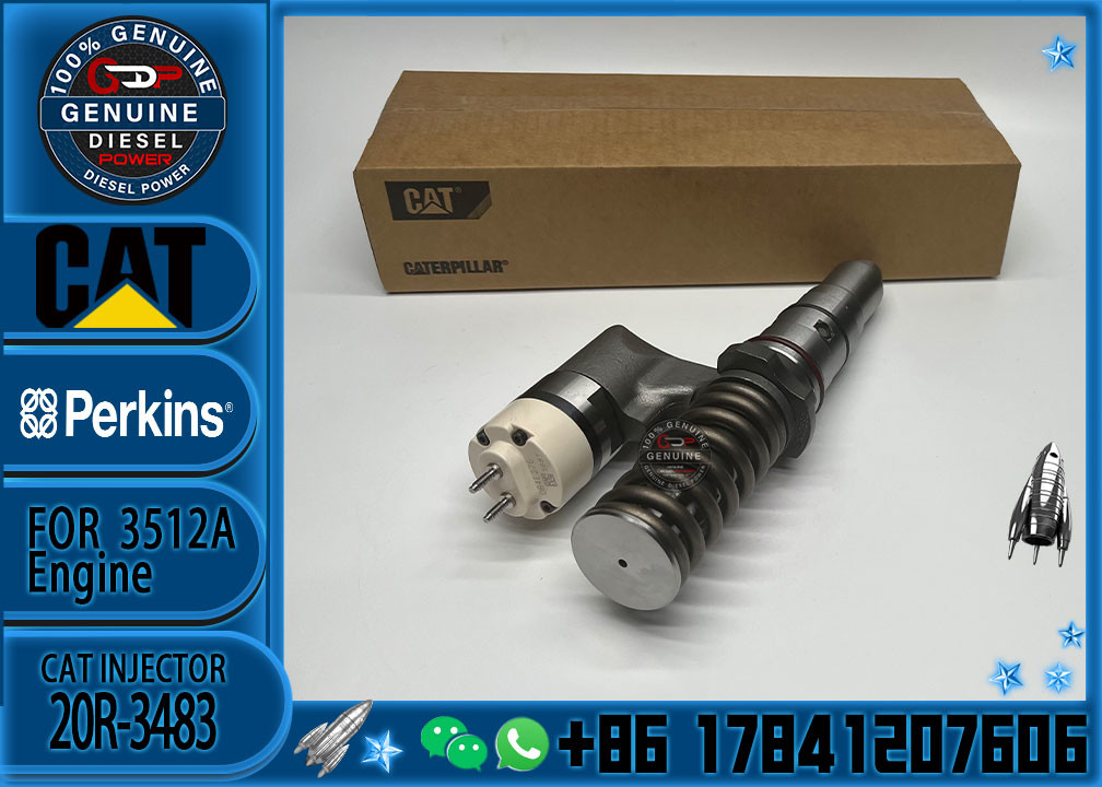 High Quality Cat 3516C 3512C Engine Injector diesel common Rail Fuel Injector 375-4106 20R-3483 for Caterpillar 3754106