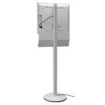 27 Inch Fingerprint Lock Cell Phone Charging Station Viewing Angle 178°