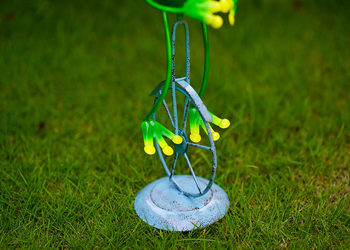 Frog Unicycle Metal Interior Decoration Outdoor Garden Decorations