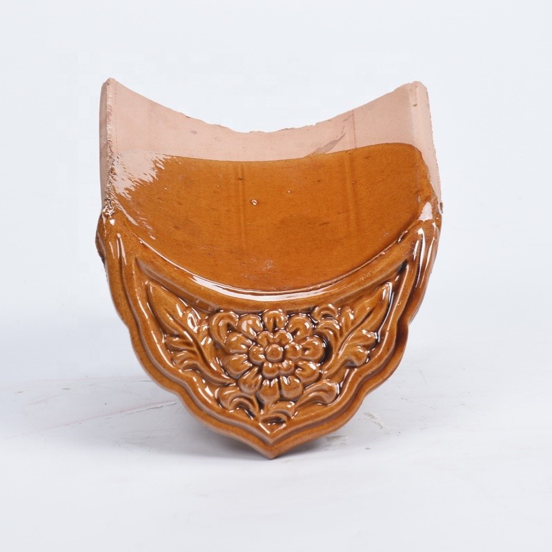 Clay burn roof tiles for Chinese temple restoration in Malaysia