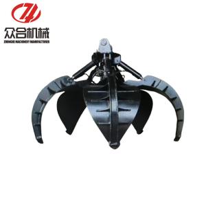 Wholesale Longer Life-span High Efficiency Orange Peel Grapple Excavator Scrap Grab Bucket for CAT325, SK300, HD1638 from china suppliers