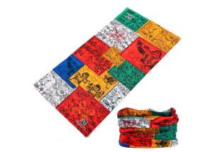 Wholesale Bicycle Polyester Seamless Original Headwear 25*50CM Printed Scarve from china suppliers