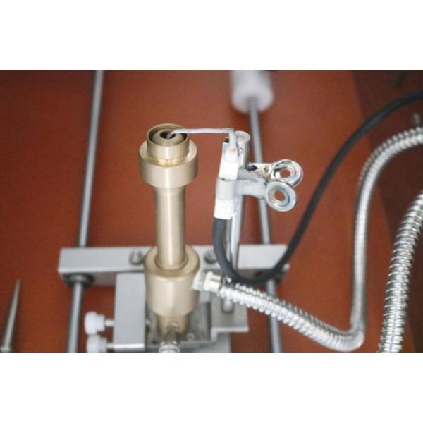 IEC60332 Flammability Testing Equipment , Single Cable Vertical Burning 1 M³Electrical Control Test Chamber 1000w 0