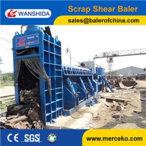 Wholesale High efficiency Scrap Car Balers Logger to cut and press waste Square Steel sale to european from china suppliers