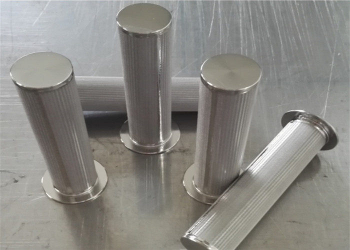 Stainless Steel Metal Porous 10 Micron Sintered Filter Elements