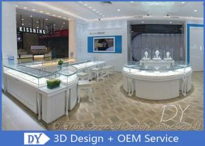Wholesale Modern Custom Wooden Lockable Jewelry Display Cases For Retail Shop from china suppliers