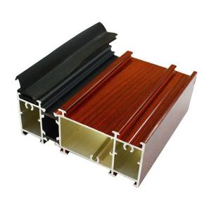 Wholesale Casement 2.0mm 6063 Wood Grain Aluminum Profiles from china suppliers