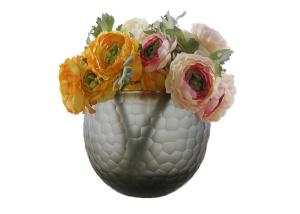 Wholesale Gray Decorative Glass Vases Clear European Style Diversified Size from china suppliers