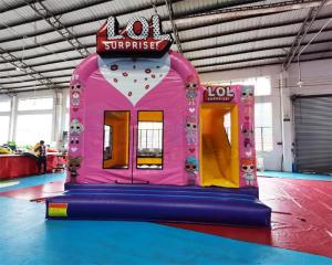Wholesale Kids Pink Jumping Combos Inflatable Bounce House For Hotel from china suppliers