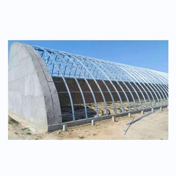 Small Agricultural Winter Solar Warming Greenhouse with Hot Dip Galvanized Steel