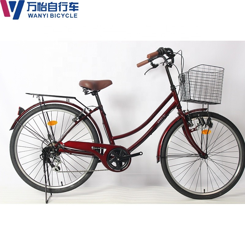 OEM Women'S Single Gear Bike Vintage Style Cruiser Bikes 26''