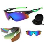 Outside Cycling Polarized Sports Sunglasses 4 Interchangeable Lenses