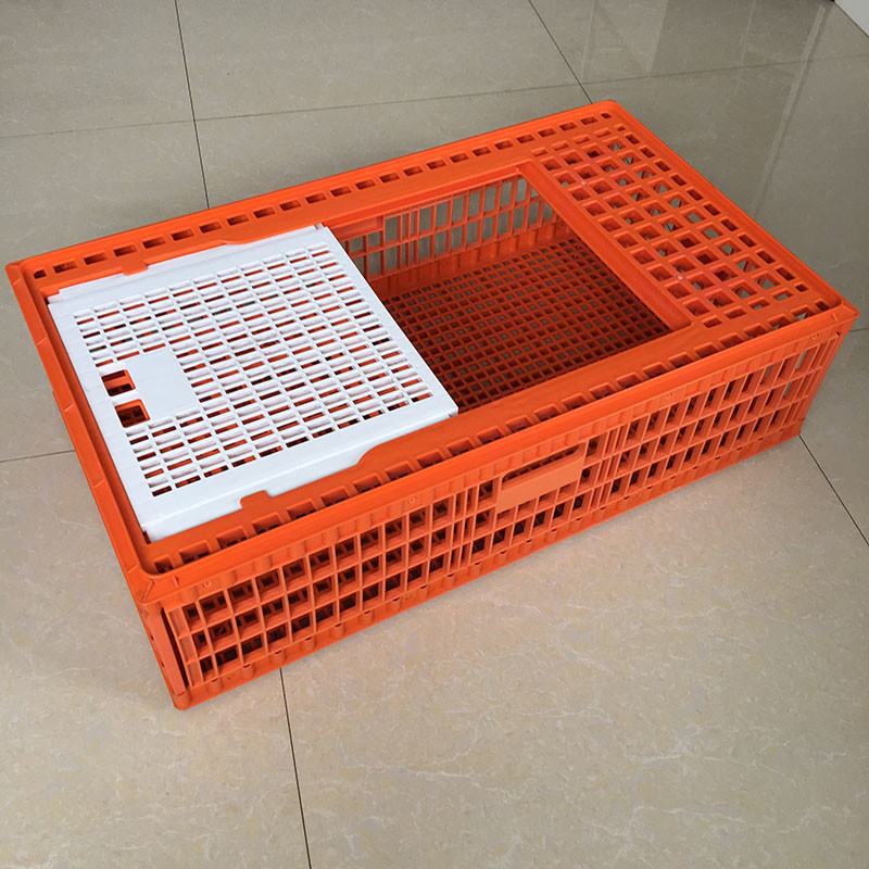 Raw PP Plastic Chicken Transport Box 7500g 4500g Livestock Equipment Accessories