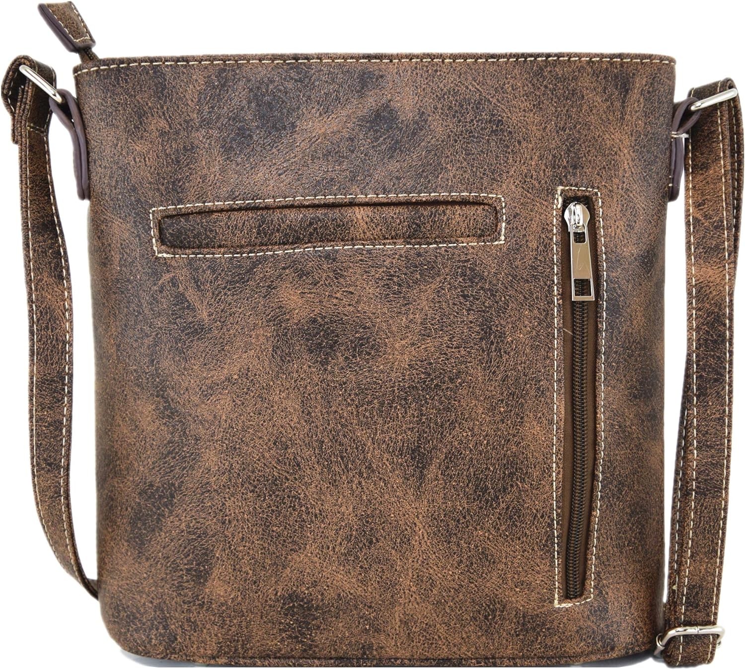 WESTERN STYLE HORSE PURSE EMBROIDERED FLORAL RHINESTONE STUDS CROSSBODY HANDBAGS COWGIRL COUNTRY WOMEN SINGLE SHOULDER B
