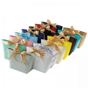 Wholesale ODM Pantone Color 250gsm Bridesmaid Paper Gift Bags 25*37*11cm from china suppliers