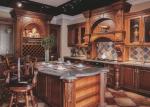 2.8m Solid Wood Kitchen Cabinets Island Bar