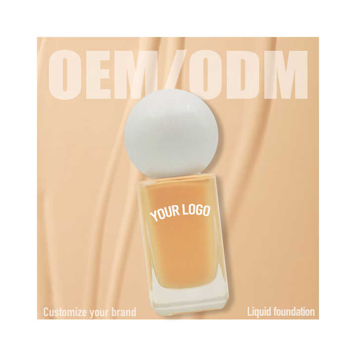 Long Lasting Natural Face Makeup Concealer Liquid Private Label Foundation Matte Waterproof Foundation Solution for Oily Skin