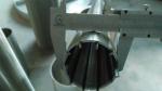 Pure Round Wedge Wire Screen 50 Mm Diameter 0.4 mm Slot Non-Clogging