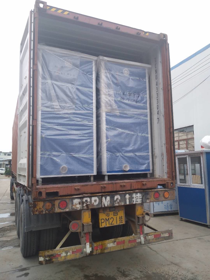 Eco Friendly Shipping Container Toilets , Temporary Prefab Mobile Toilet Container