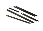 Carbon Filled PTFE Strip Plastic Strips 2.10g/Cm3 Hardness 60